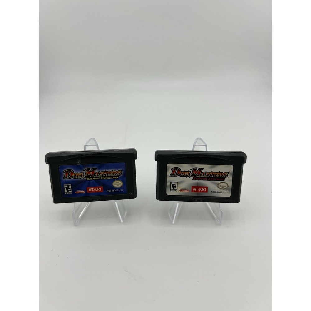 Duel Masters Kaijudo Showdown & Sempai Legends GBA Game Boy Advance Tested
